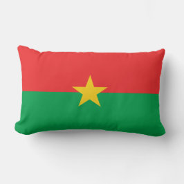 Almofada Lombar Bandeira de Burquina Fasso