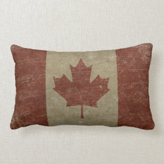 Almofada Lombar Bandeira de Canadá do vintage