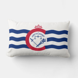Almofada Lombar Bandeira de Cincinnati (Ohio)