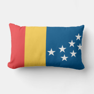 Almofada Lombar Bandeira de Durham, Carolina do Norte