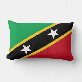 Almofada Lombar Bandeira de São Cristóvão e Nevis (Caribe)