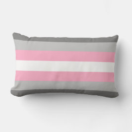 Almofada Lombar Bandeira Demigirl (Orgulho da Menina Demi) (Identi