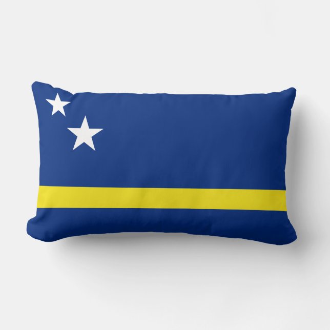 Almofada Lombar Bandeira do Curaçau (Frente)