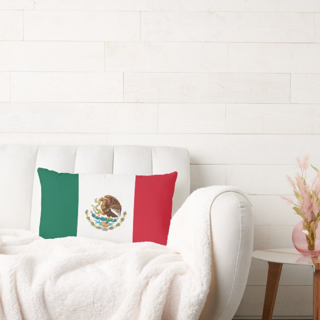 Almofada Lombar Bandeira do México (Sofá)