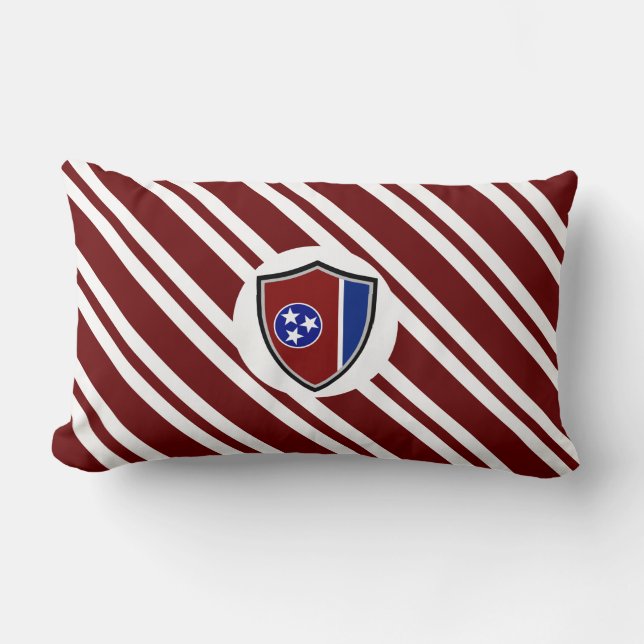 Almofada Lombar Bandeira do Tennessee (Frente)