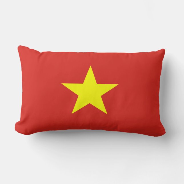 Almofada Lombar Bandeira do Vietname (Frente)