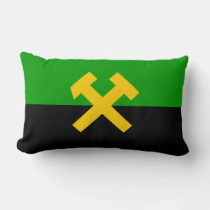Almofada Lombar Bandeira dos Mineiros e dos Trabalhadores das Mina