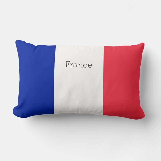 Almofada Lombar Bandeira França (Frente)
