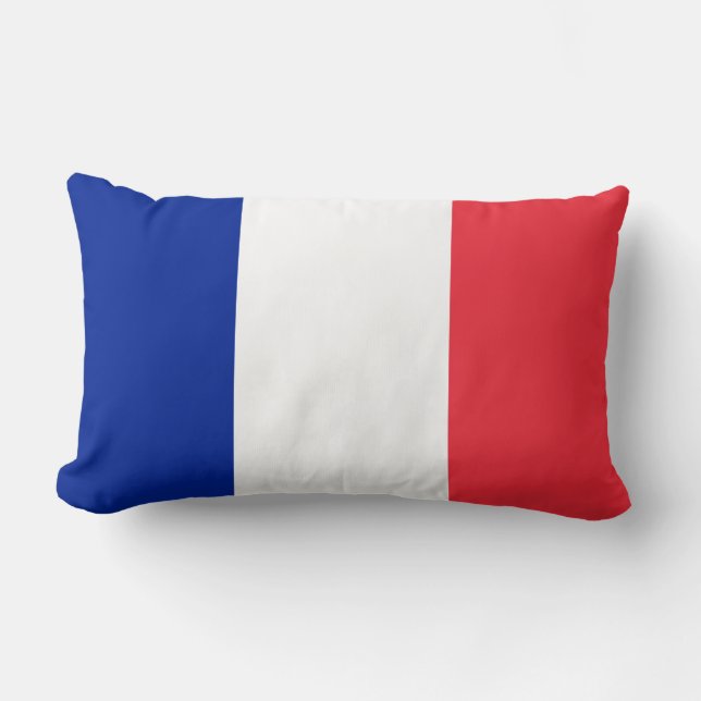 Almofada Lombar Bandeira francesa (França) (Frente)