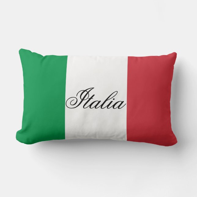 Almofada Lombar Bandeira italiana (Frente)