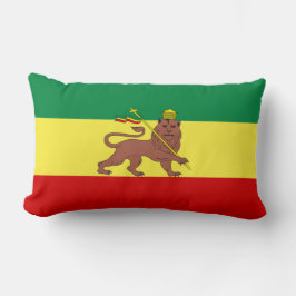 Almofada Lombar Bandeira Rastafariana (Rastafarianismo) (rasta)