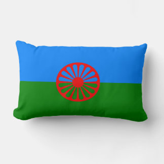 Almofada Lombar Bandeira romana oficial bandeira cigana Travesseir
