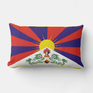 Almofada Lombar Bandeira tibetana