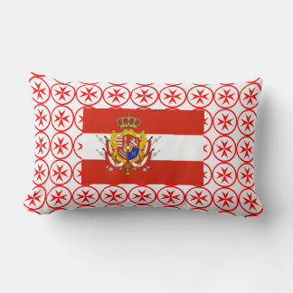 Almofada Lombar Banner branco vermelho Grão-Ducado da Toscana