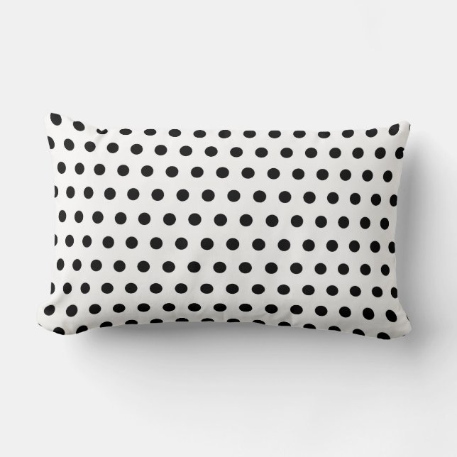Almofada Lombar BASIC BLACK n WHITE THROW PILLOW (Frente)