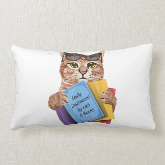 Almofada Lombar Bastante Distraído Por Gatos — Livros — Livro