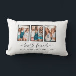 Almofada Lombar Bastante fofofoqueiro, amigos modernos<br><div class="desc">Presente triptych de multifotógrafos modernos bonitos e fotógrafos melhores amigos</div>