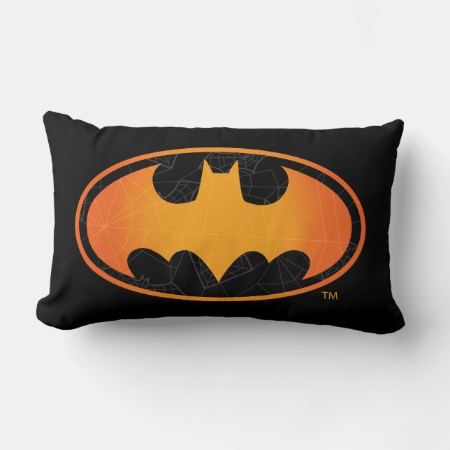 Almofada Lombar Batman | Logotipo Web Halloween (Frente)