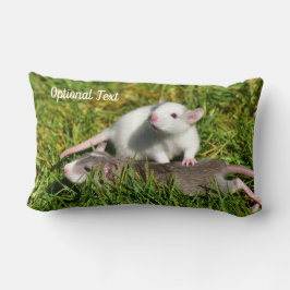 Almofada Lombar Bebês-marinheiro personalizados, ratos-de-estimaçã