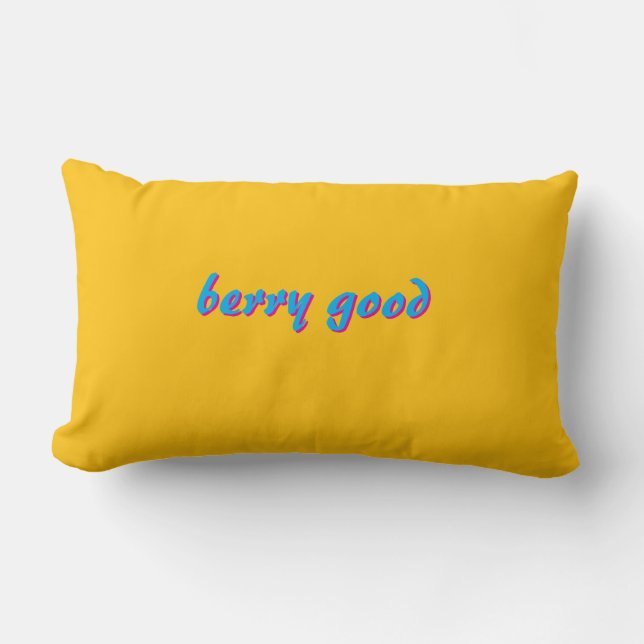 Almofada Lombar Berry Bom  (Frente)