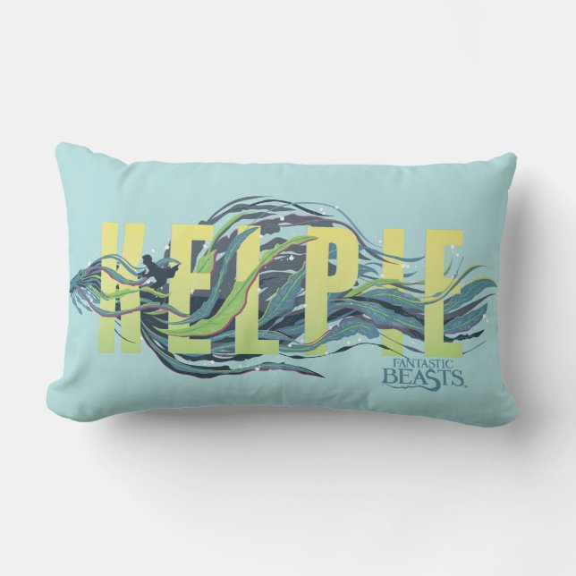 Almofada Lombar Bestas Fantásticas Kelpie (Frente)