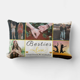 Almofada Lombar Besties Para Sempre ❤️ Travesseiro Personalizado D