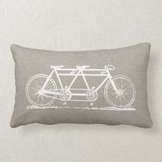 Almofada Lombar Bicicleta Rustic Vintage Tandem
