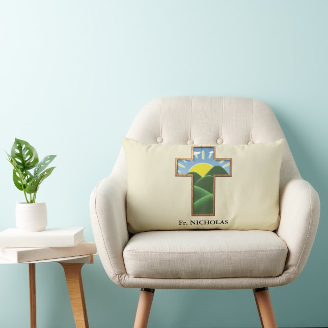 Almofada Lombar Birthday Cross Personalizado (Cadeira)