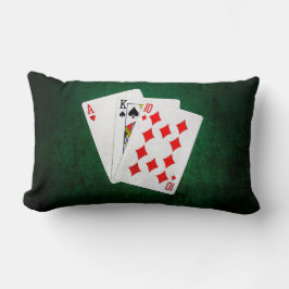 Almofada Lombar Blackjack 21 ponto - Ace, King, Dez