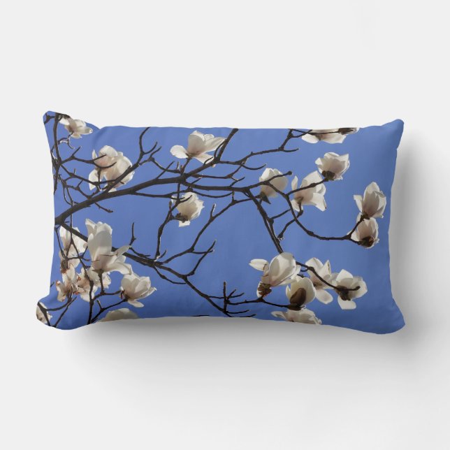 Almofada Lombar Blooming Magnolias (Frente)