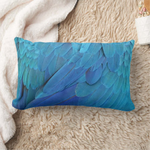 Almofada Lombar Blue feathers