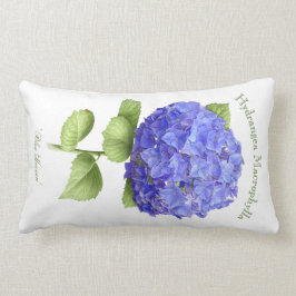 Almofada Lombar Blue Hydrangea