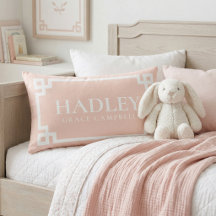 Blush Rosa Nome Personalizado Monograma
