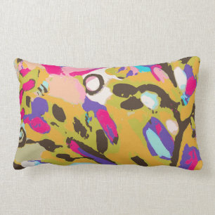 Almofada Lombar Boho Floral I Rosa