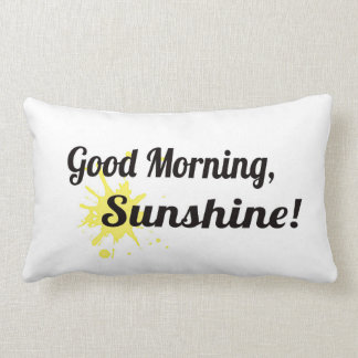 Almofada Lombar Bom dia/Goodnight travesseiro