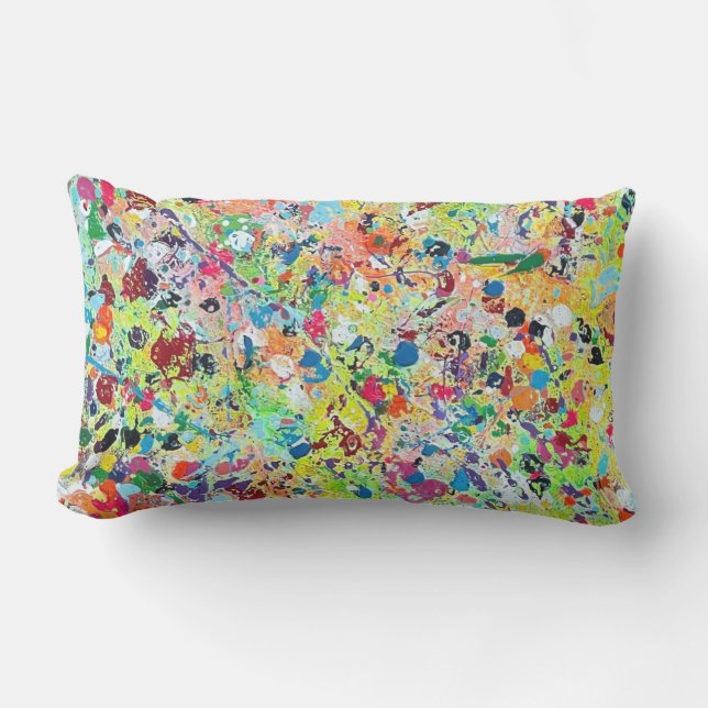 Almofada Lombar Bom dia Sol brilhando ao ar livre Travesseiro deco (Frente)