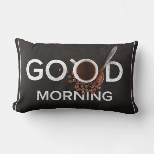 Almofada Lombar Bom dia travesseiros de café
