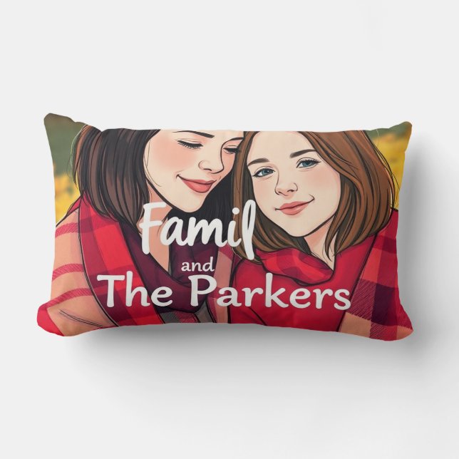 Almofada Lombar Bom Travesseiro (Frente)