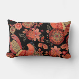 Almofada Lombar Bonito floral decorativo atraente