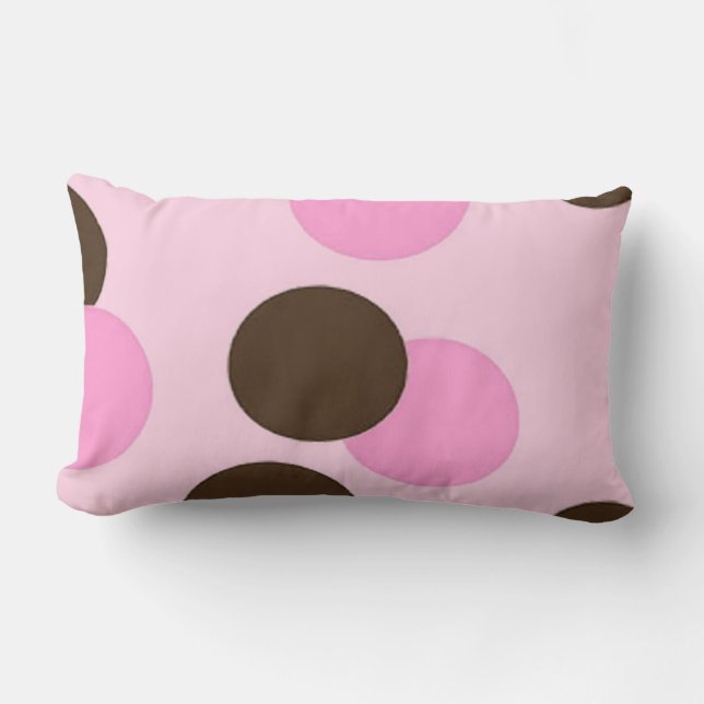ALMOFADA LOMBAR BONITO NA COLEÇÃO POLKADOTS (Frente)