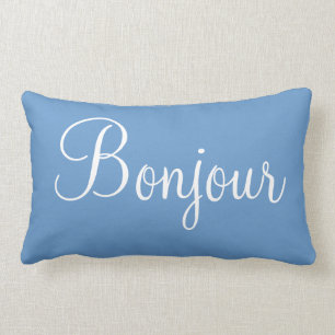 Almofada Lombar Bonne Nuit Bonjour - Destaque Decorativo do Quarto