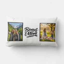 Almofada Lombar Bonus Mom Brush Script Two Photo