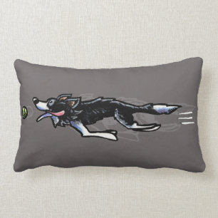 Almofada Lombar Border collie na ação