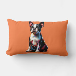 Almofada Lombar Boston Terrier Dog