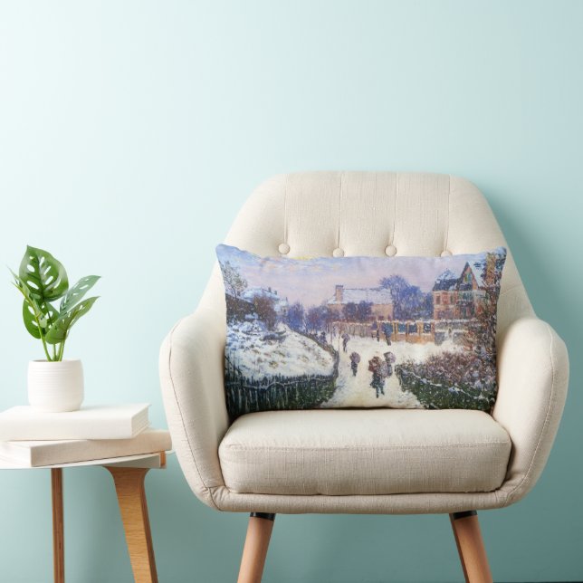 Almofada Lombar Boulevard Saint Denis Argenteuil de Claude Monet (Cadeira)