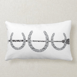 Almofada Lombar BRANCO triplo do travesseiro decorativo dos