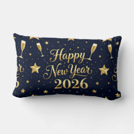 Almofada Lombar Bright and Cheerful Holiday Vibes Throw -New Year