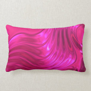 Almofada Lombar Brilhante Hollywood Cerise Super Rosa
