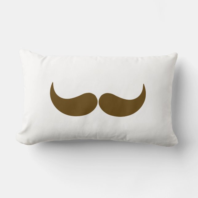 Almofada Lombar Brown Mustache (Frente)
