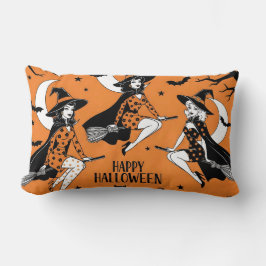 Almofada Lombar Bruxas Pin-Up Retroativas